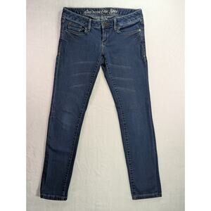 Converse One Star Size 6 Sheridan Skinny Jeans  Low Rise Dark Wash Y2K (2009)